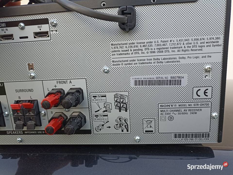 Sony STR DH700 uszkodzony Oświęcim sprzedam