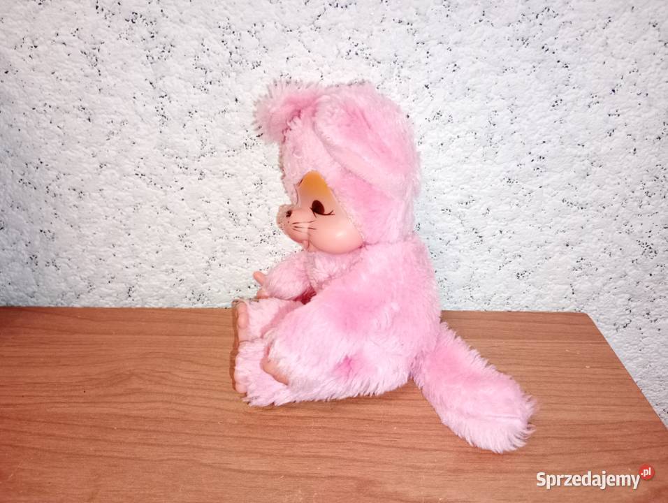 maskotka monchhichi różowa Szczecinek