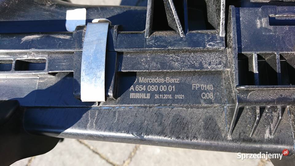 Mercedes E Klasa W213 obudowa filtra A6540900001 Części