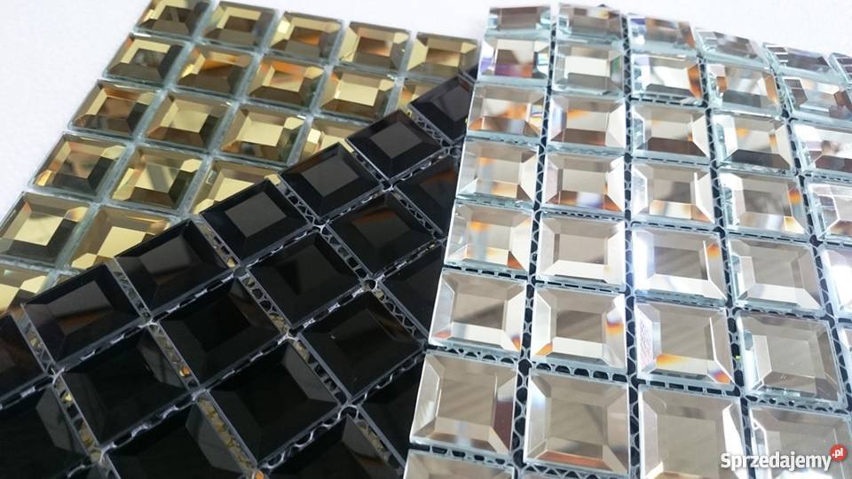 Mozaika Szklana Diamentowa SREBRNA A121 Nova Materiały budowlane lubelskie Biała Podlaska