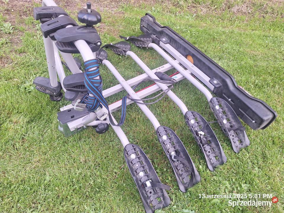 Bagażnik na hak samochodowy na 4 rowery Szynwałd