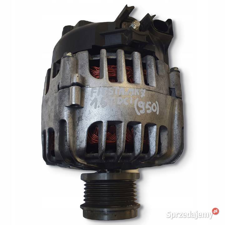 ALTERNATOR Ford Fiesta MK7 VII 15 TDCI valeo Układ elektryczny silnika Chełm sprzedam