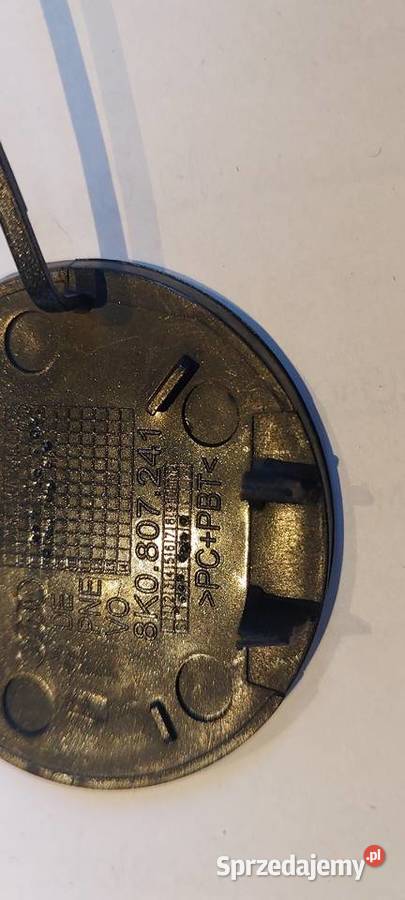 Zaślepka haka zderzaka AUDI A4 B8 8K0807241 Szczecin