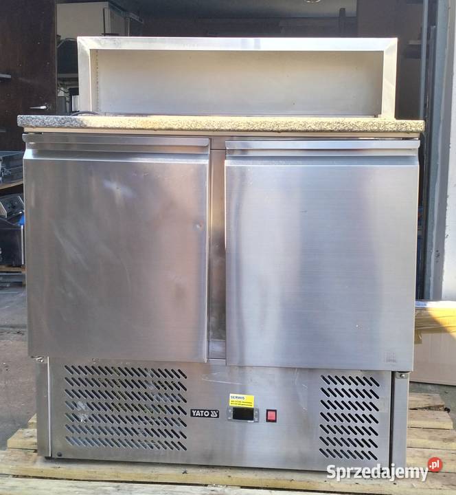 Stół chłodniczy gastronomiczny z blatem Słupia Kapitulna