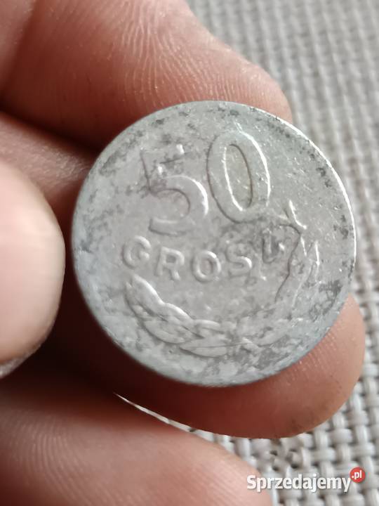 Sprzedam monete 50 gr 1949 r zzzzz Numizmatyka Chełm