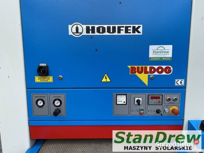 Szlifierka szerokotaśmowa Houfek Buldog 910 C Mojusz