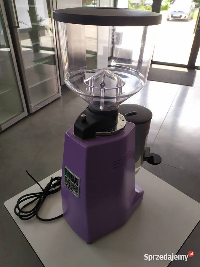 Młynek Mazzer Major Manual lakierowany fioletowy Kazuń Polski sprzedam