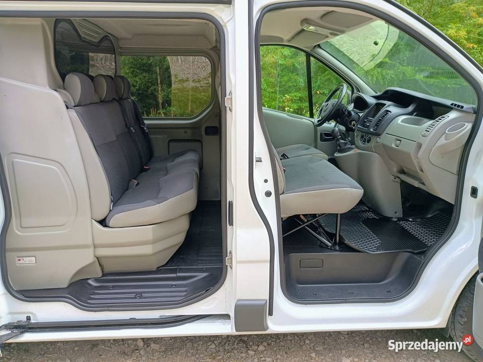 Vivaro 20 CDTI 115 Dubel Kabina Brygadówka Klima furgon Mielec