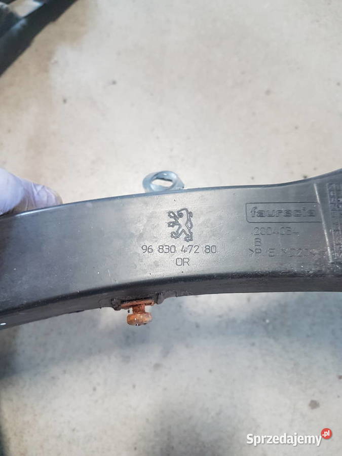 PEUGEOT 3008 I SLIZG ZDERZAKA WSPORNIK TYLNY Turkowice