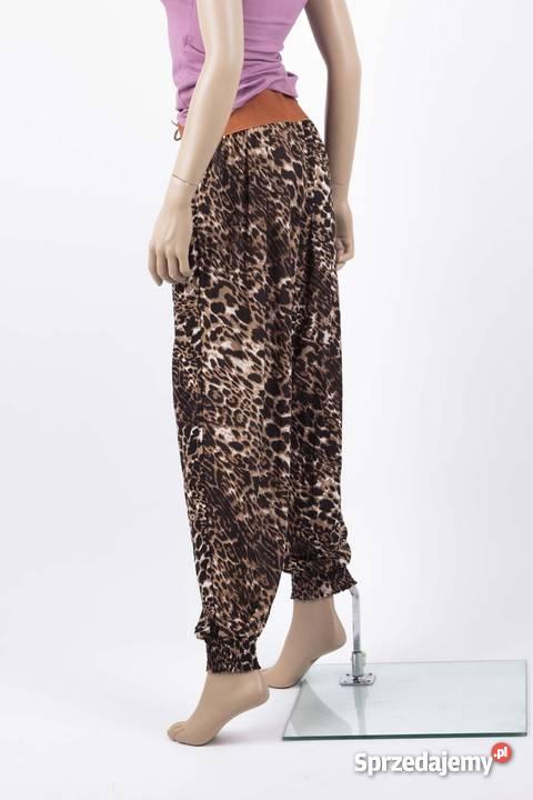 Alladynki w panterkę brązowe Kwiatki Pszczyna