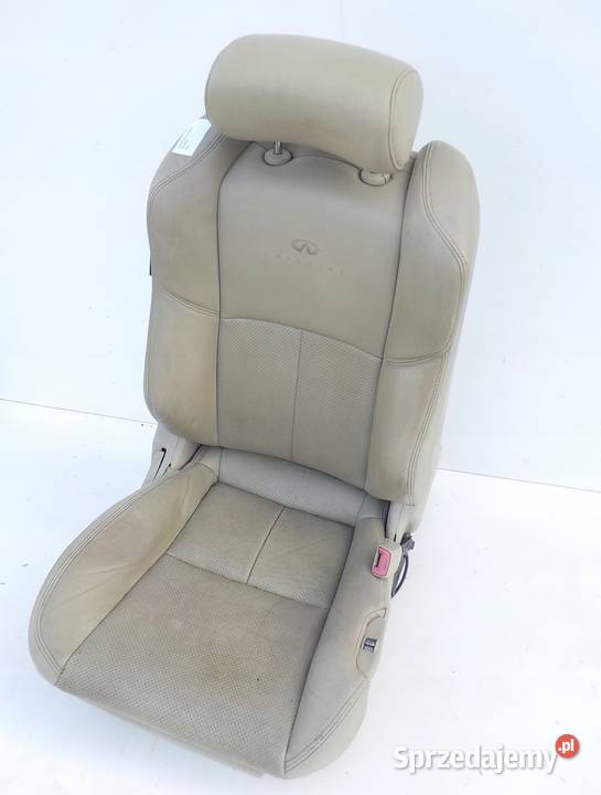 FOTEL PASAŻERA PRAWY INFINITI G35 COUPE 0308R Nowy Tomyśl