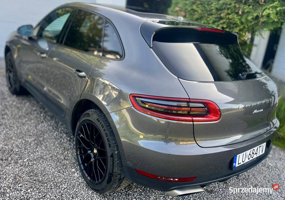 Porsche Macan 20T 4x4 2018r panorama LED elektrycznie ustawiane fotele lubelskie