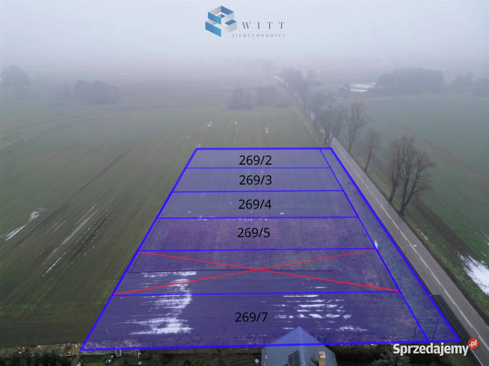 Grunt 1344m2 Burkat 55m
