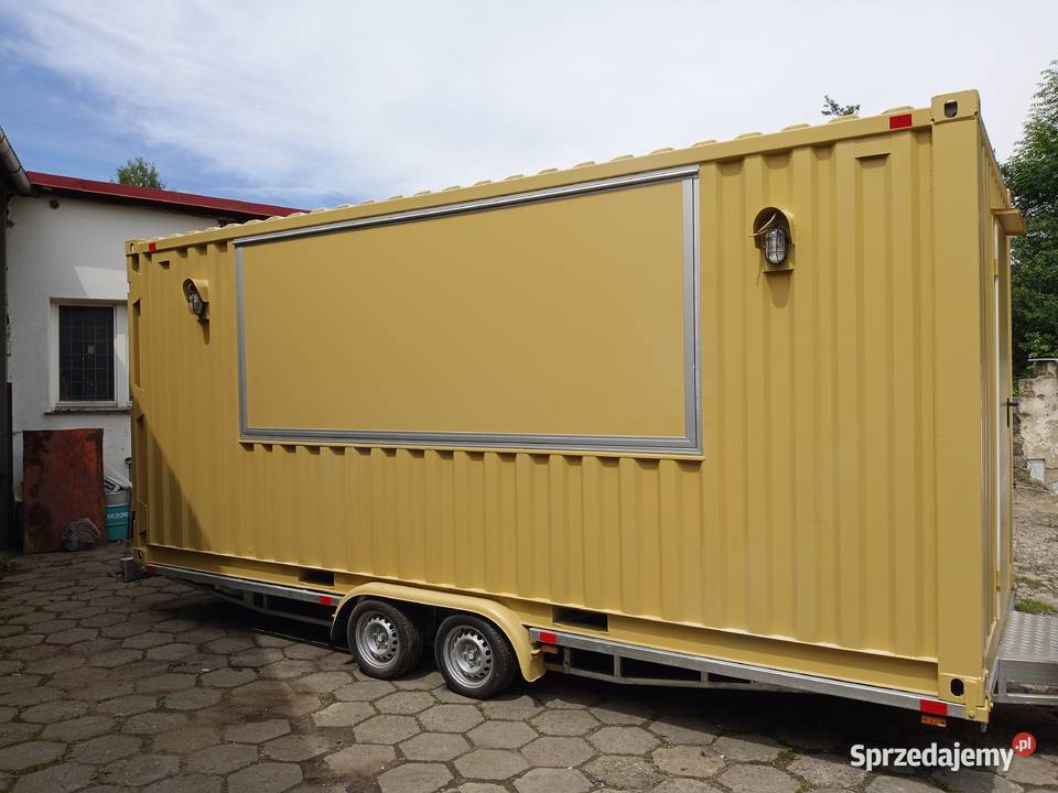Przyczepa gastronomiczna food truck na podwoziu Wałbrzych