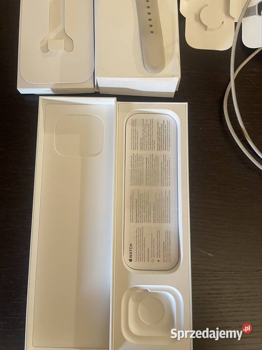 Apple Watch 9 GPS Cellular 41 mm księżycowa Apple / iPhone mazowieckie