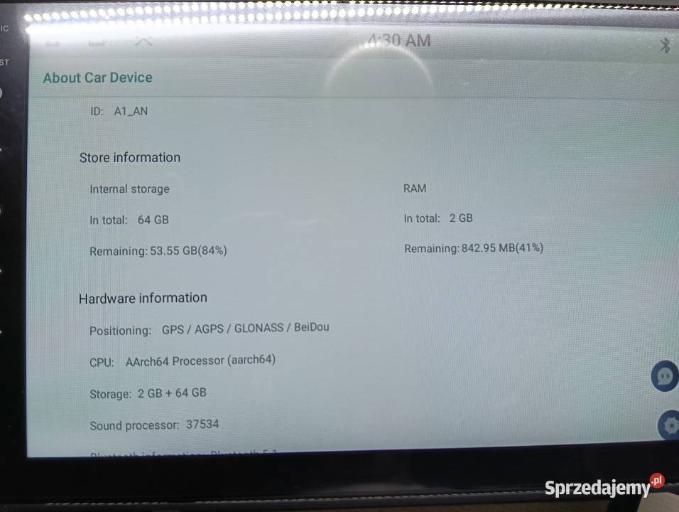 Radio android BMW seria 1 z ramką Drążdżewo Nowe sprzedam