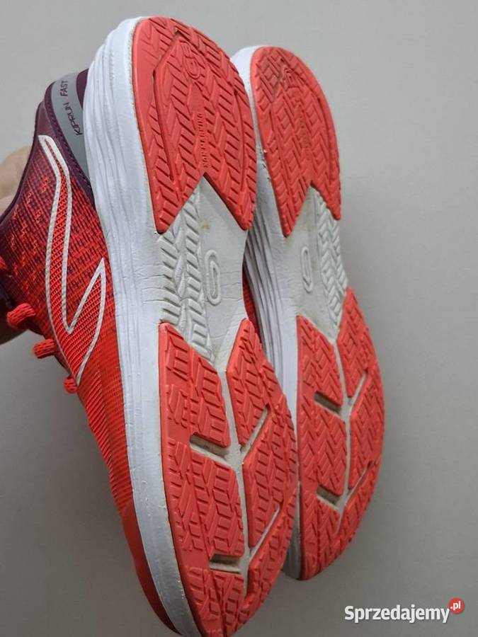 Buty 37 bieganie Kalenji Kiprun Fast trampki czerwony Obuwie Kraków sprzedam