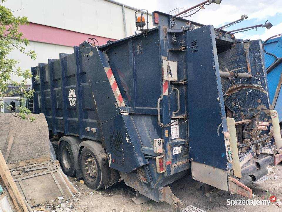 MAN TGA 28320 6X24 LL Śmieciarka gniazdo AUX Śmieciarki Skarżysko-Kamienna