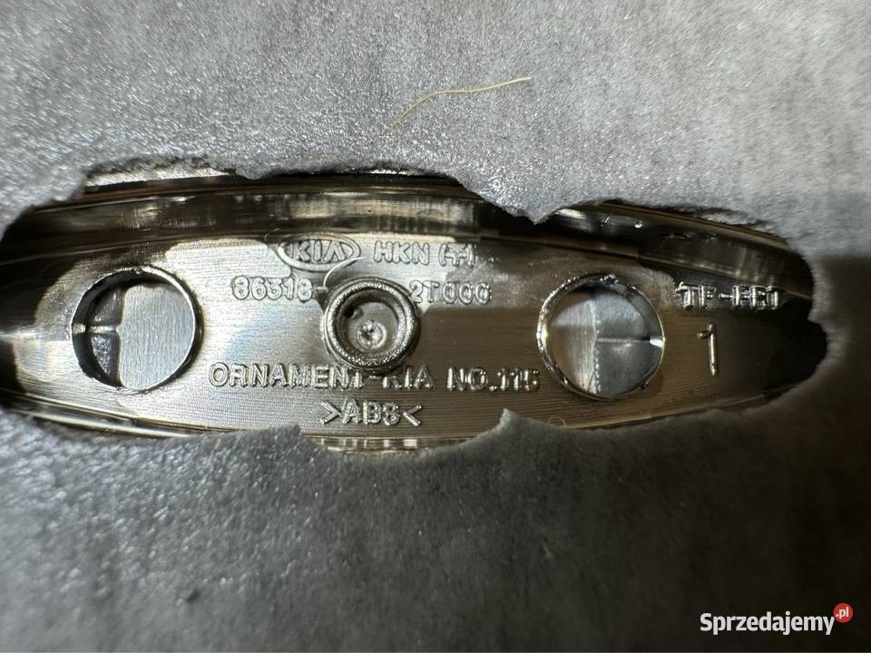 Znaczek Logo emblemat Kia picanto 3 III wielkopolskie