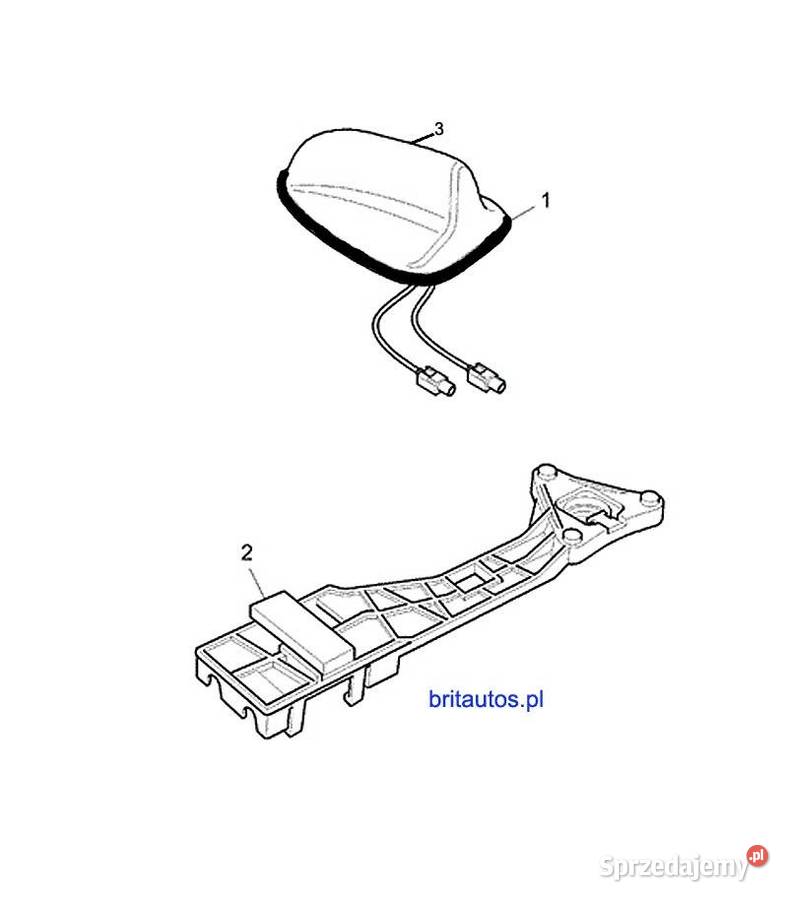 USZCZELKA PODKŁADKA ANTENY DACHOWEJ ROVER 75