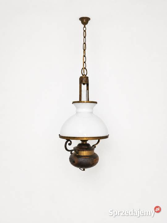Stylowa lampa wisząca RETRO VINTAGE Styl Poddębice