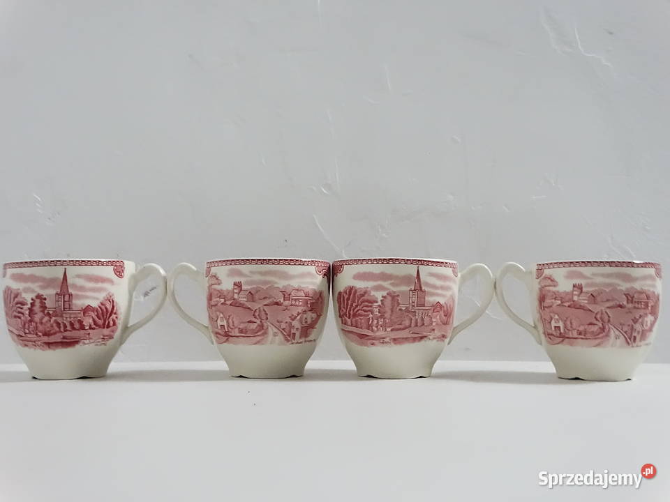 Zestaw 4 filiżanek Johnson Bros Old Britain Biłgoraj sprzedam