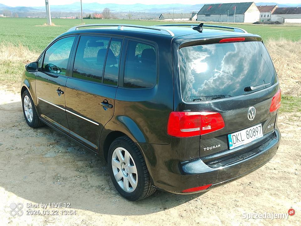 VW TOURAN 20TDI 2012r 170 DSG automat 7 osób 2000cm3 Kłodzko