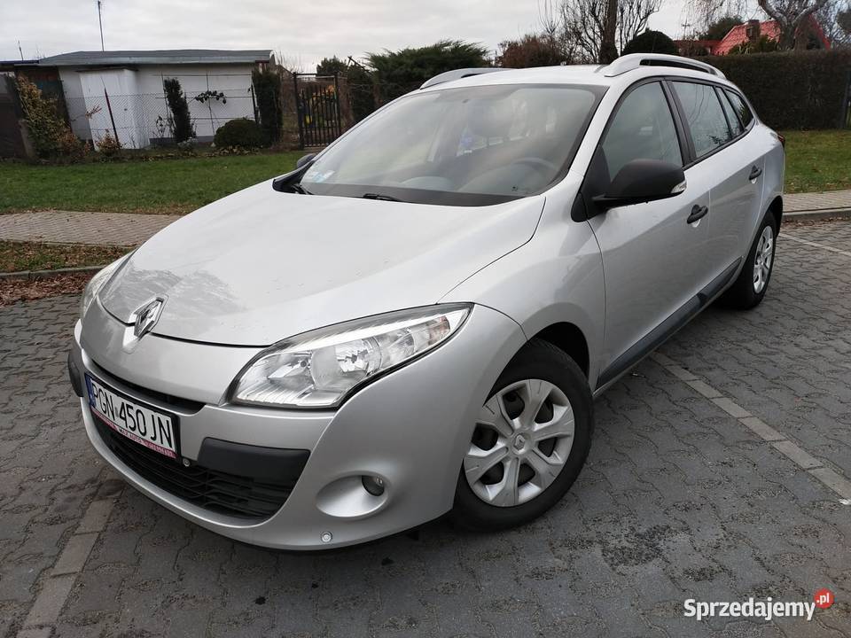 Renault Megane III Kombi 15 dCi 106 zadbany Rok produkcji 2011 Gniezno