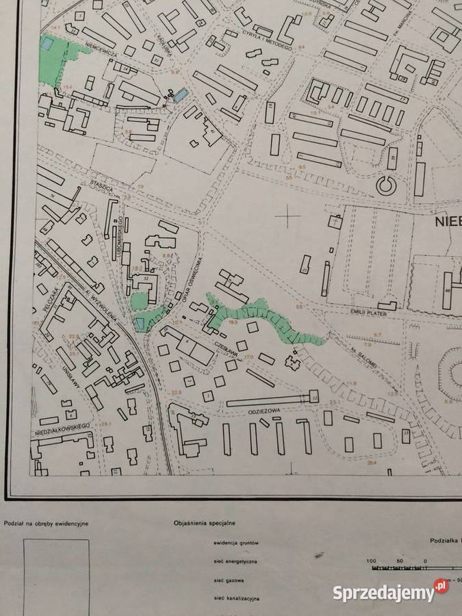 2534 Mapa Tematyczna Szczecin Antykwariat