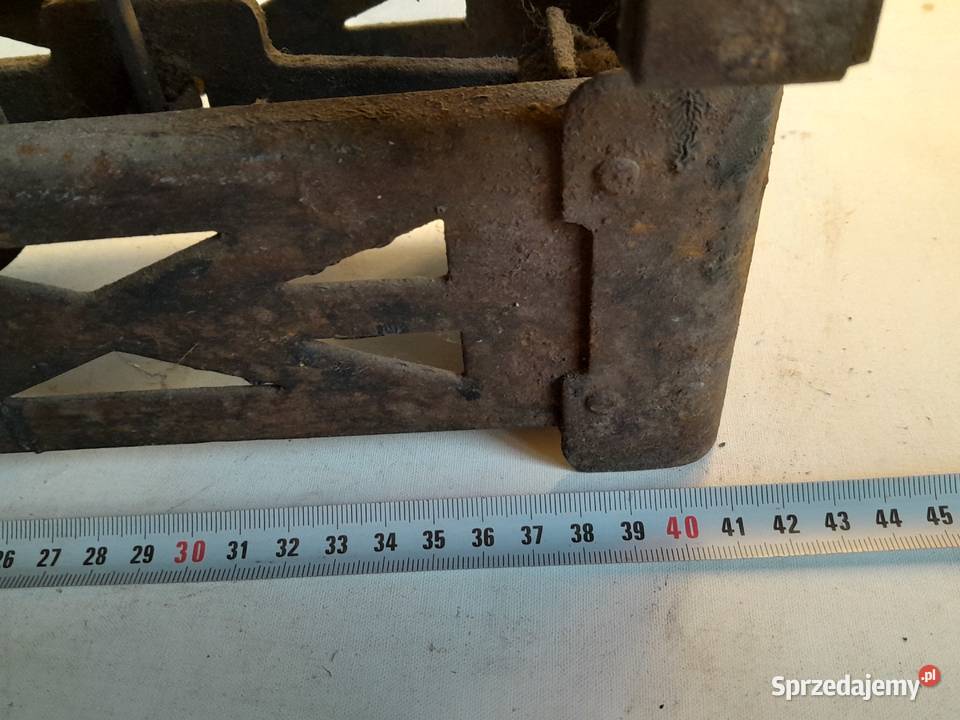 Stara waga szalkowa lata 50te 3 zabytek PRL