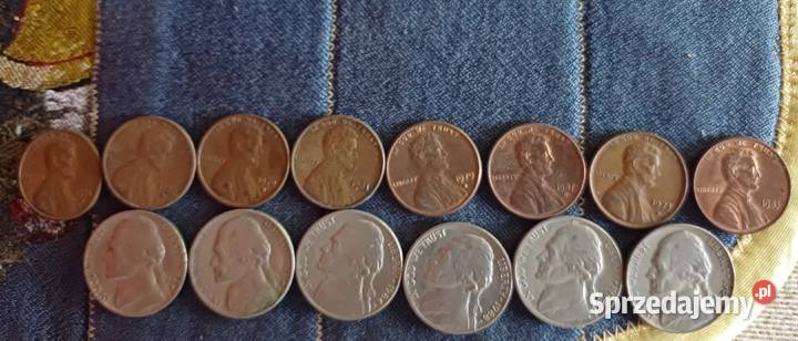 Monety zagraniczne z 12 państw Numizmatyka małopolskie Kraków