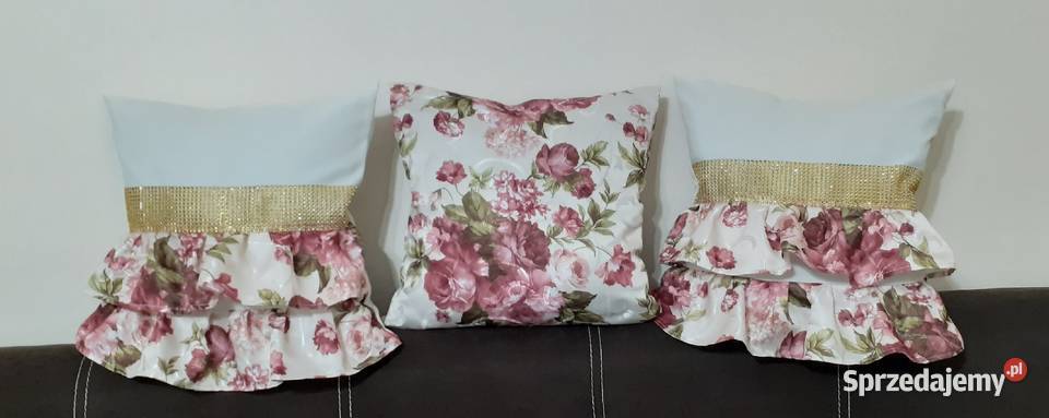 Poszewki na jaśki z falbankami