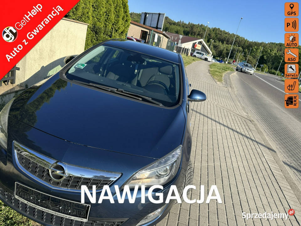 Opel Astra Biksenony podgrzewane fotele czujniki 1400cm3 Wejherowo