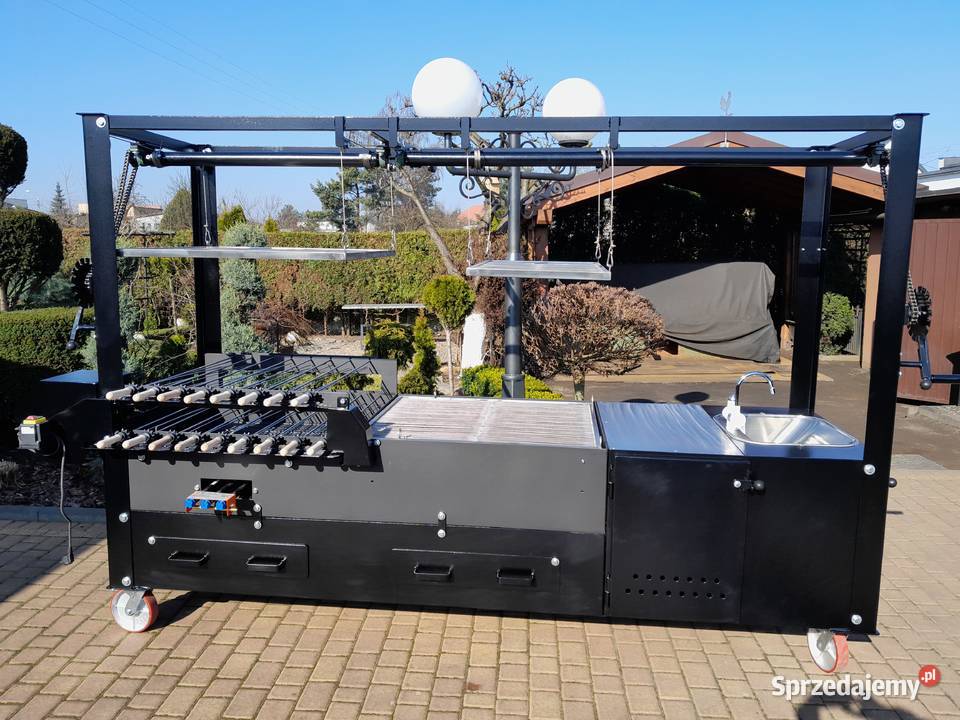 Gastronomiczny grill cateringowy węglowy Damasławek