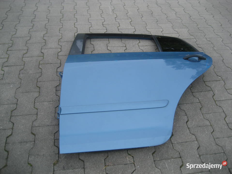 vw golf 5 plus 6 plus drzwi tył lewe kod LA5S osobowe wielkopolskie Rakoniewice