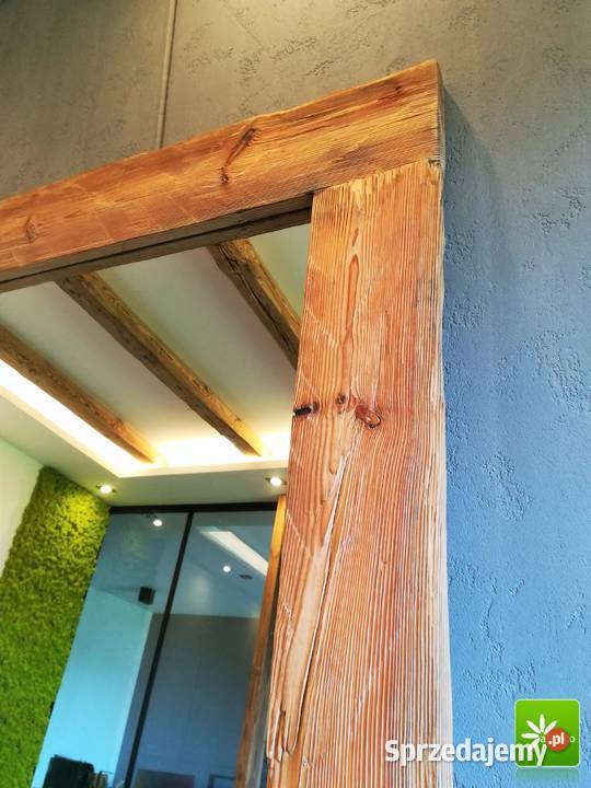 Lustro w ramie ze starego drewna Alldeco mazowieckie Warszawa sprzedam