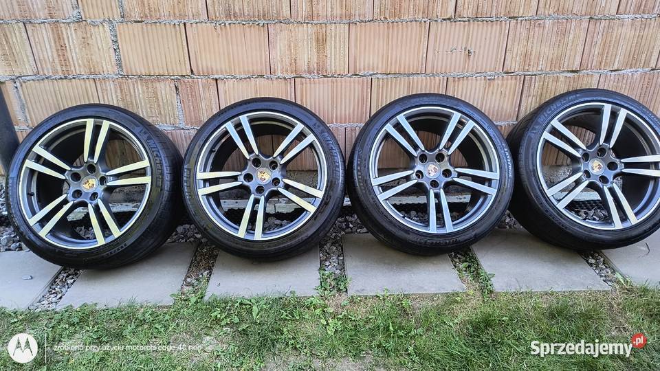 Porsche Cayenne GTS felgi 21 z oponami orginalne Bielsko-Biała