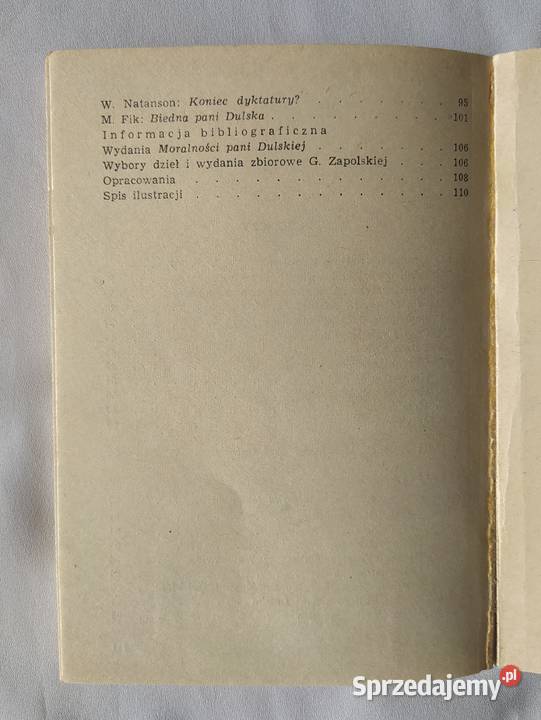Moralność Pani Dulskiej Biblioteka analiz Hajnówka