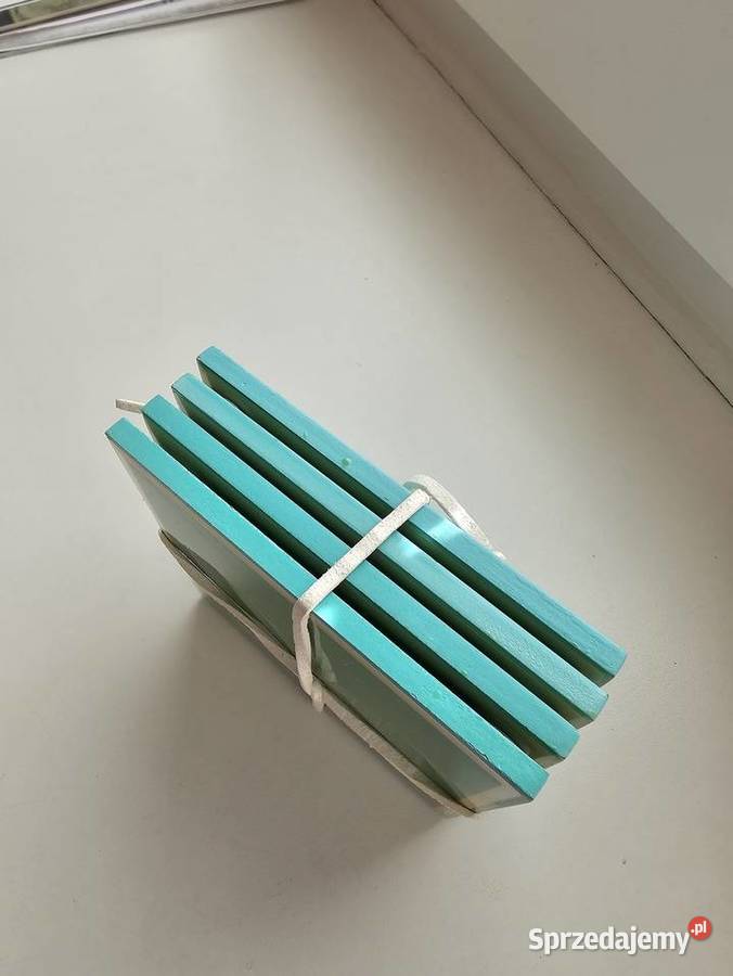 Komplet 4 podkładek pod kubek ceramicznych Kraków