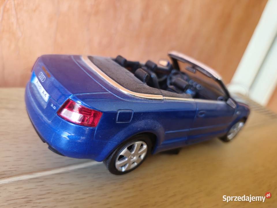 Model Audi A4 B6 Cabriolet 124 Welly Legnica