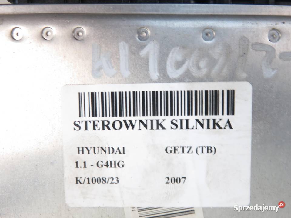 STEROWNIK HYUNDAI GETZ 11 3911002AA5 9030930372F osobowe