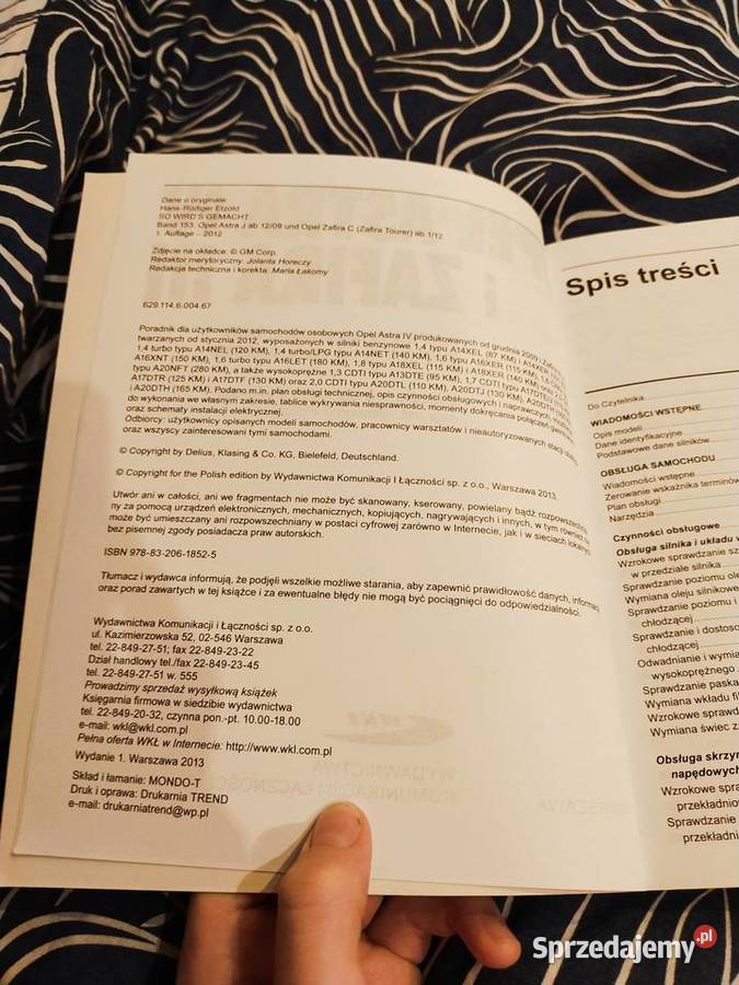 Sam Naprawiam Samochód Opel Astra J Rok wydania 2013 Jarosław