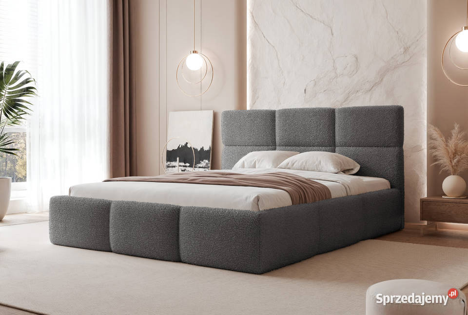 Łóżko tapicerowane z pojemnikiem Silva różne Tarchały Małe