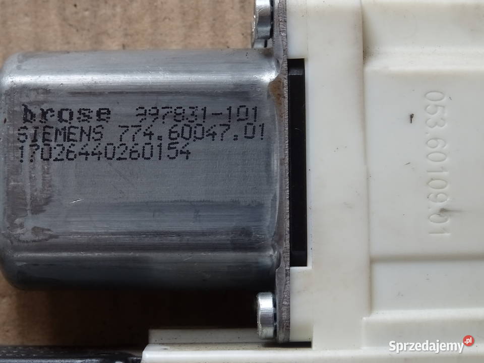 Peugeot 307 silniczek moduł szyby drzwi prawy łódzkie Wieluń sprzedam