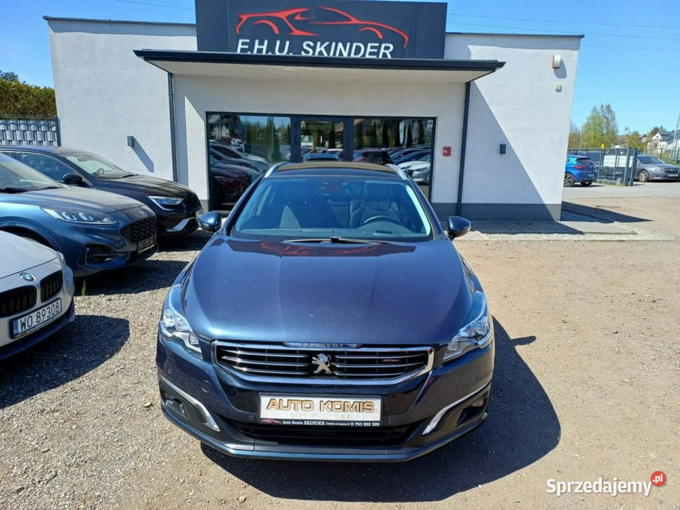 Peugeot 508 GTLineHeadUPAlu17 Skóra Automat nieuszkodzony Chrzanów