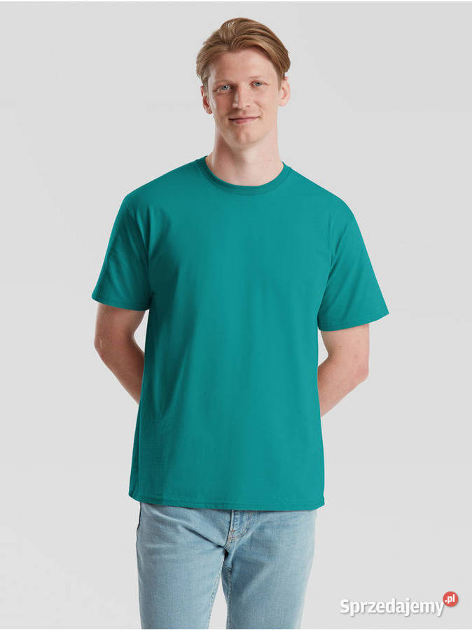 Bawełniany T shirt Pure Cotton T XL turkusowy Warszawa