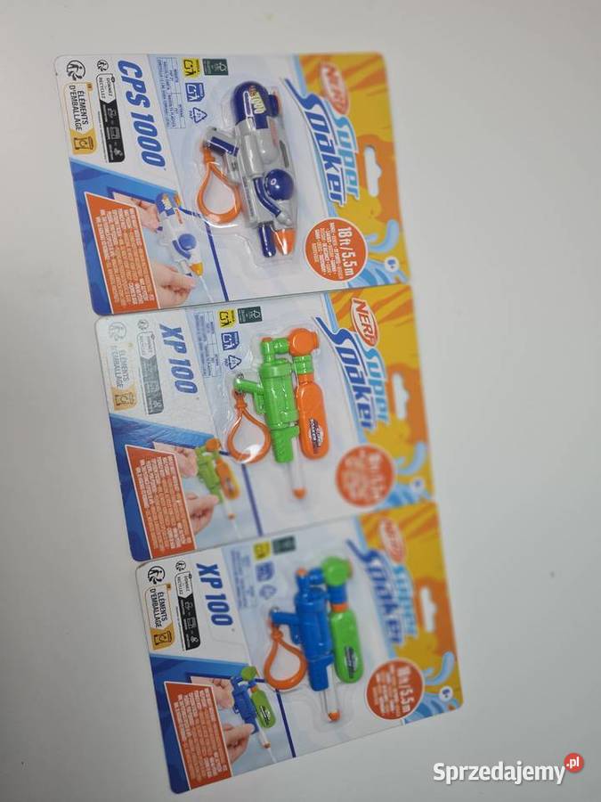 Nerf Super Soaker XP100 strzelający wodny brelok sprzedam