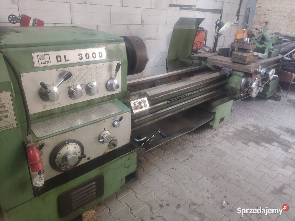 Tokarka do metalu Knuth Dl 3000 3 metry 25 m 2 Maków Podhalański