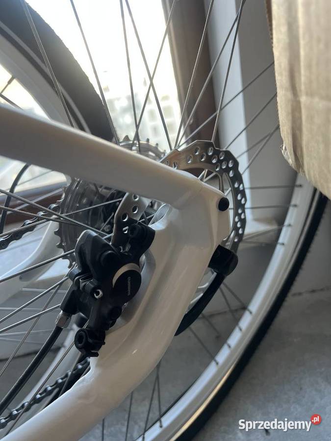 Dwa rowery Giant crossowe białe komplet his hers mazowieckie Warszawa