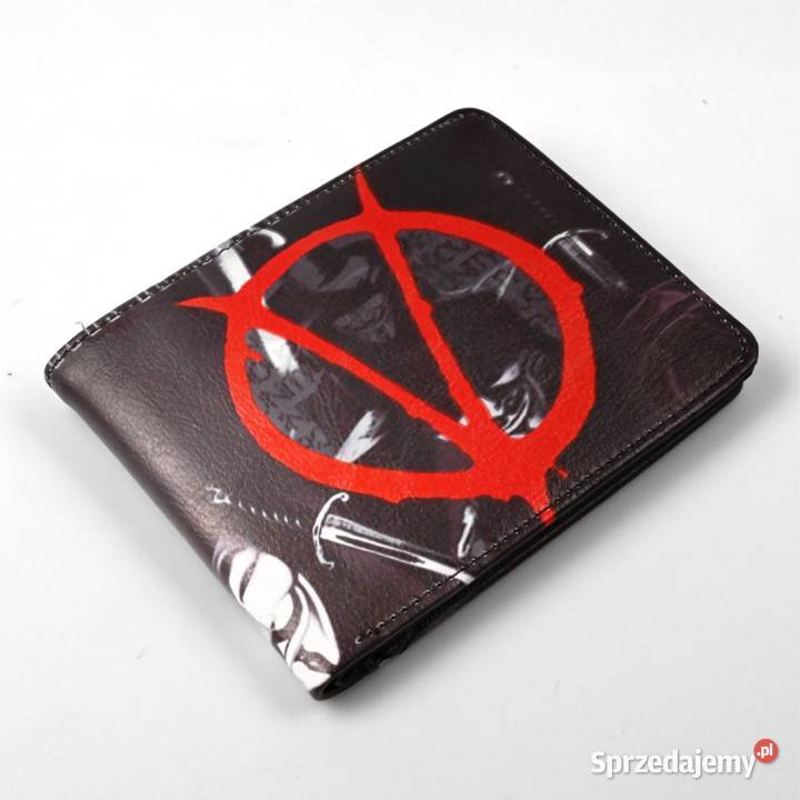 V 13 EkoSkóra Portfel V for Vendetta